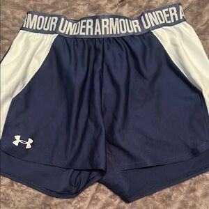 Under Armour Women's Navy Blue Shorts